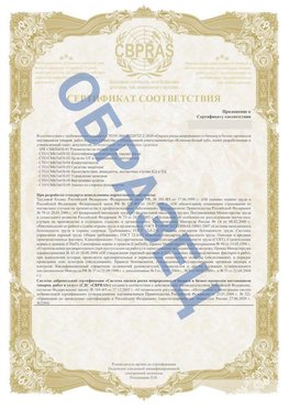 Образец Приложение к СТО 01.064.00220722.2-2020 Иркутск Сертификат СТО 01.064.00220722.2-2020 